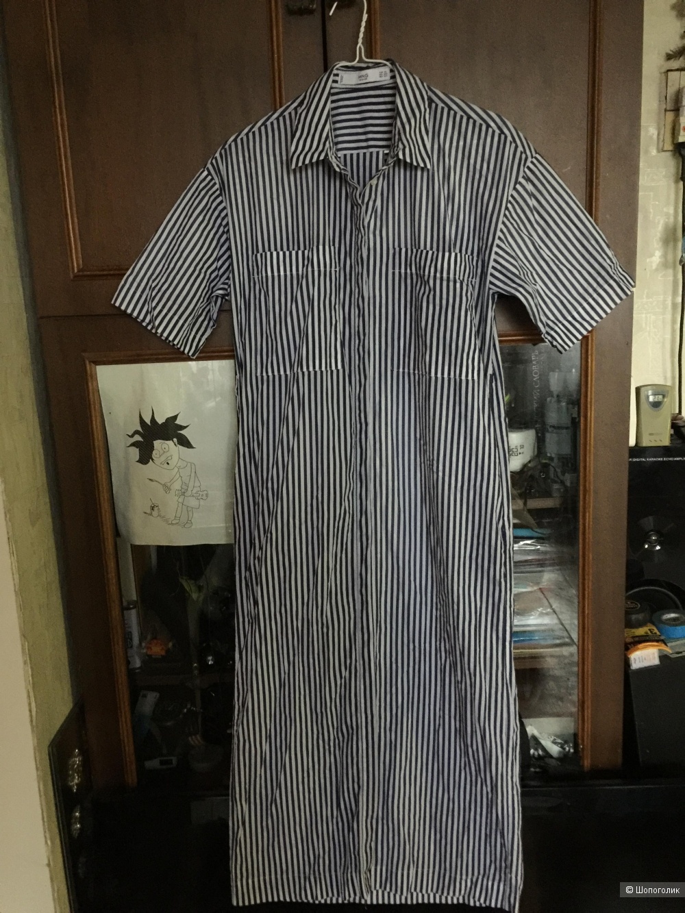 Платье рубашка mango xs
