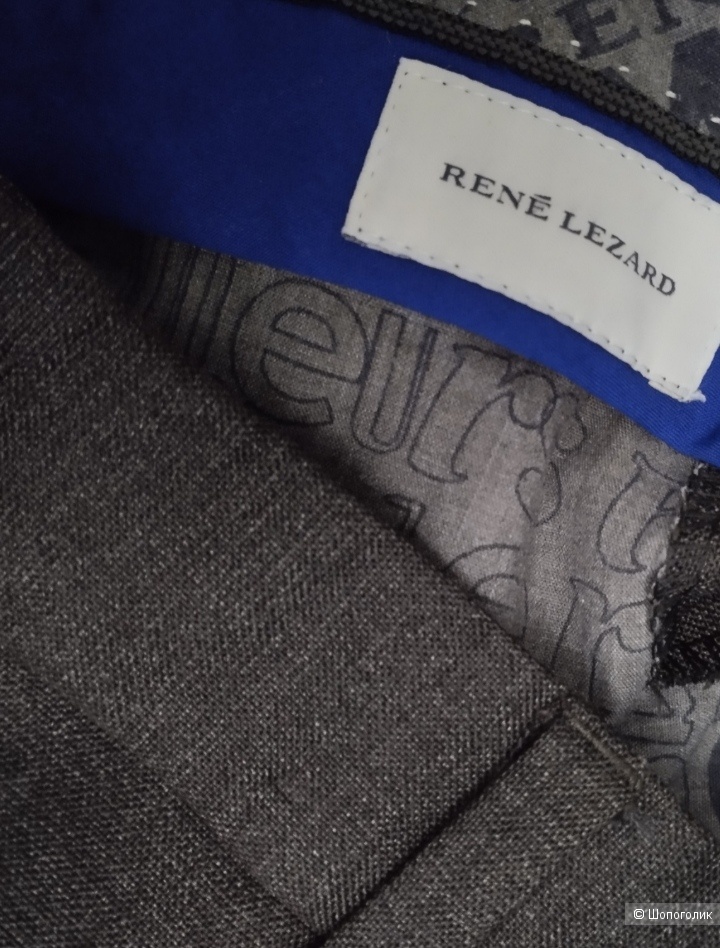Шерстяные брюки Rene Lezard, размер 50/52