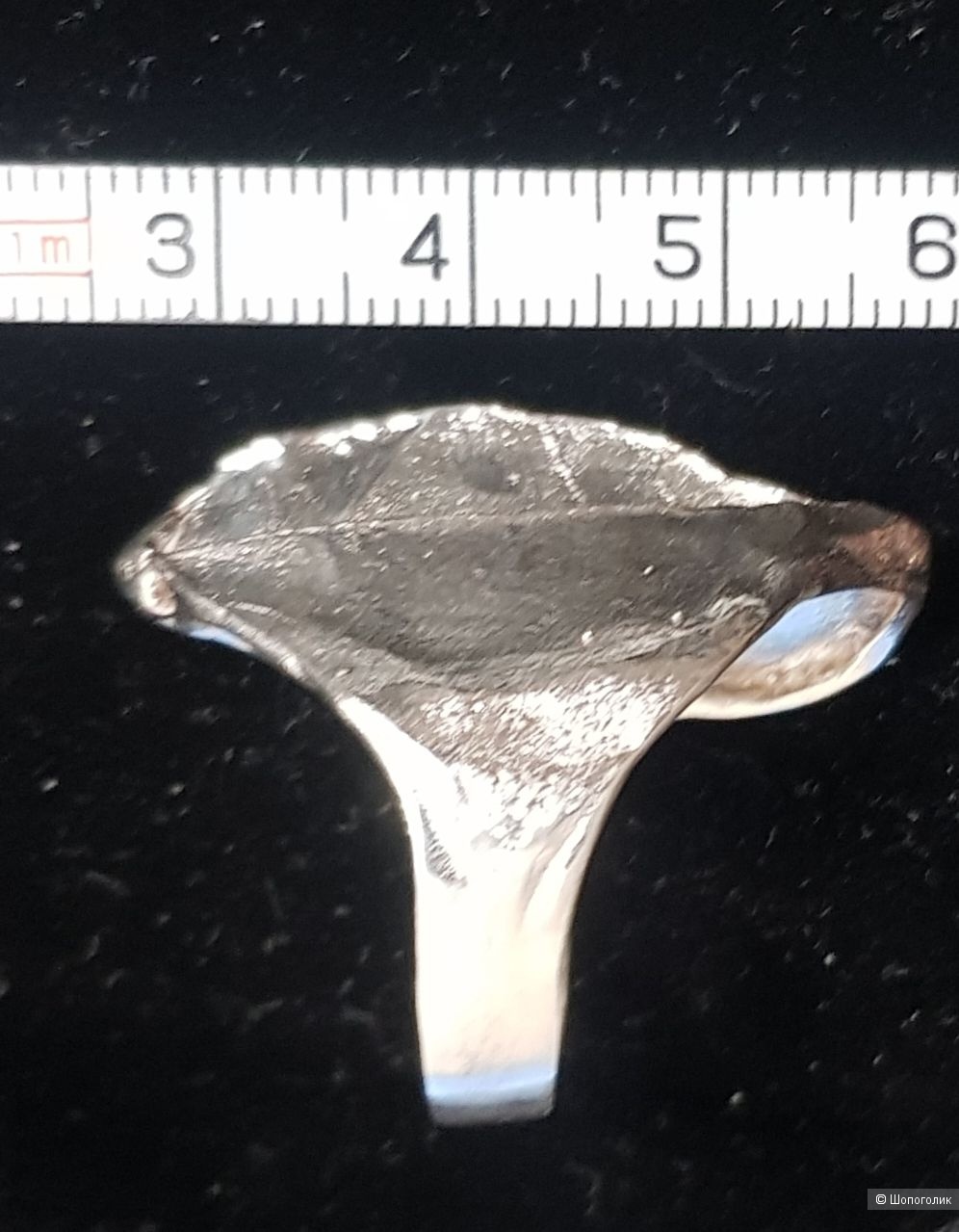 Кольцо Скала, серебро 19 размер