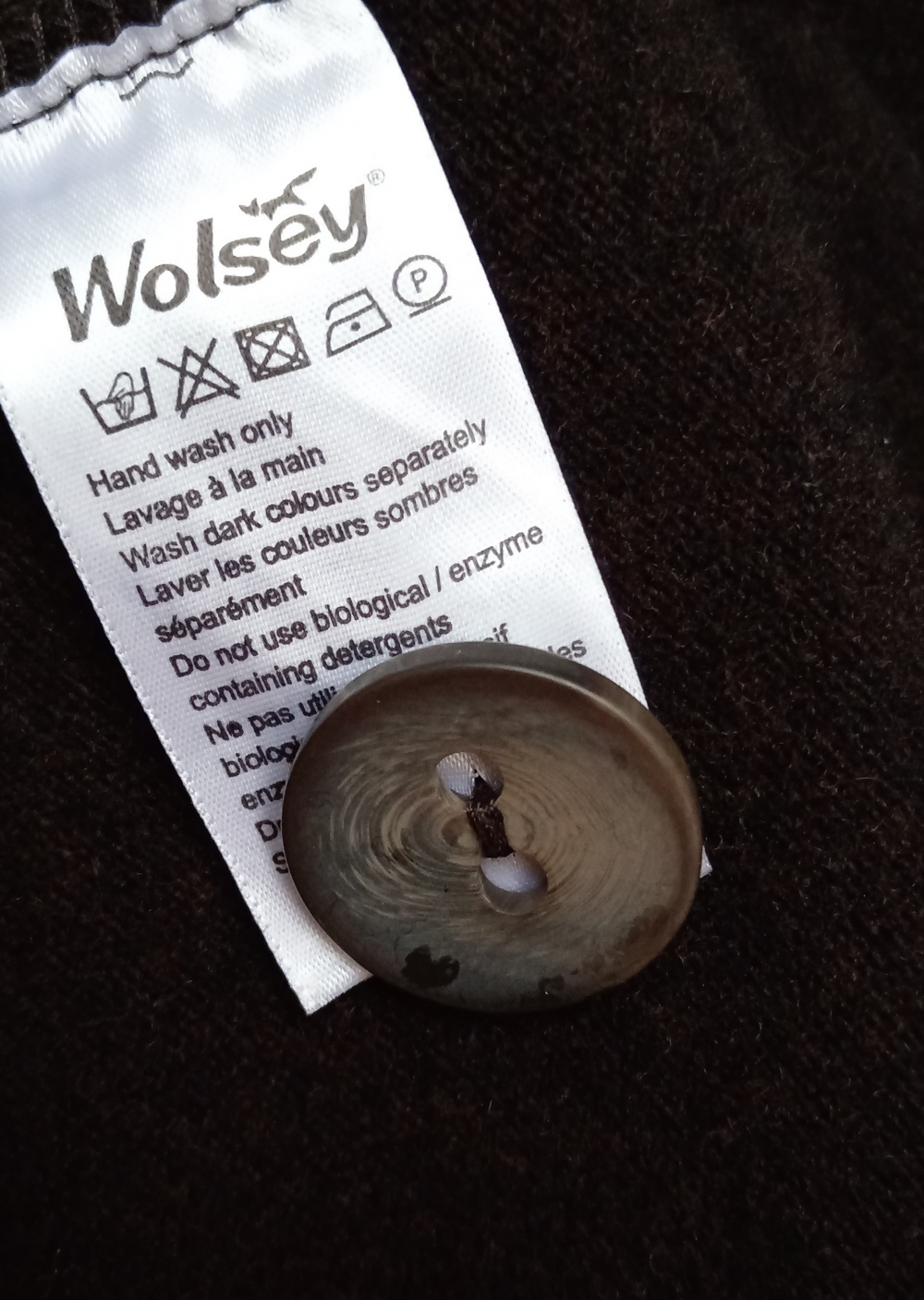 Шерстяное пончо Wolsey размер one size