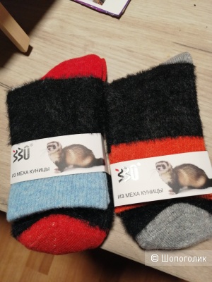 Носки из меха куницы 36-41