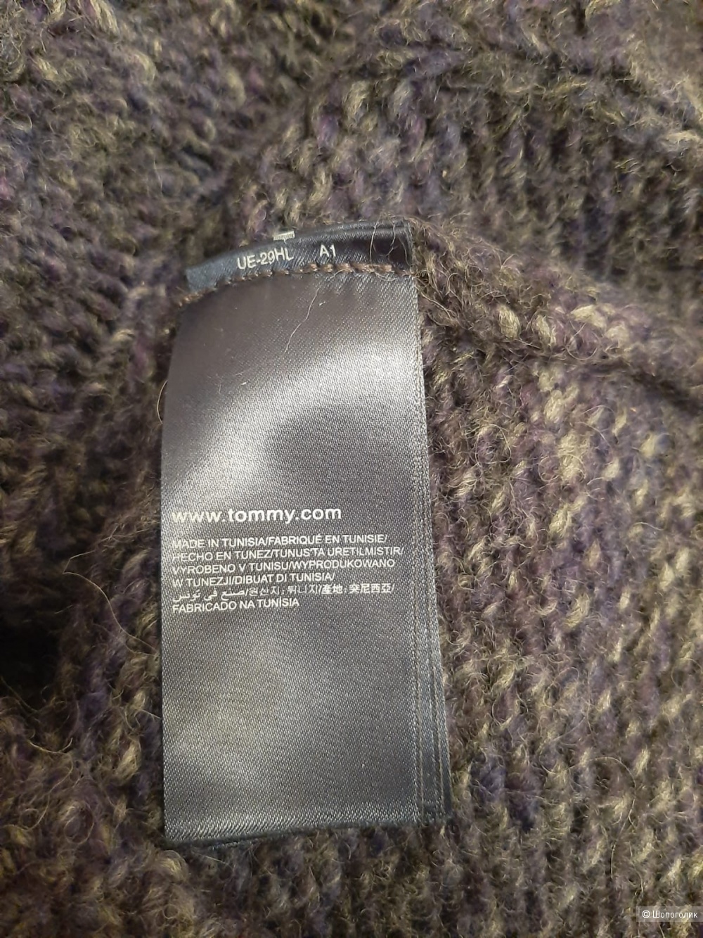 Джемпер Tommy hilfiger маркировка S