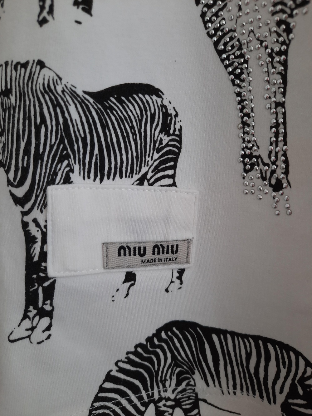 Лонгслив MIU MIU , р. S