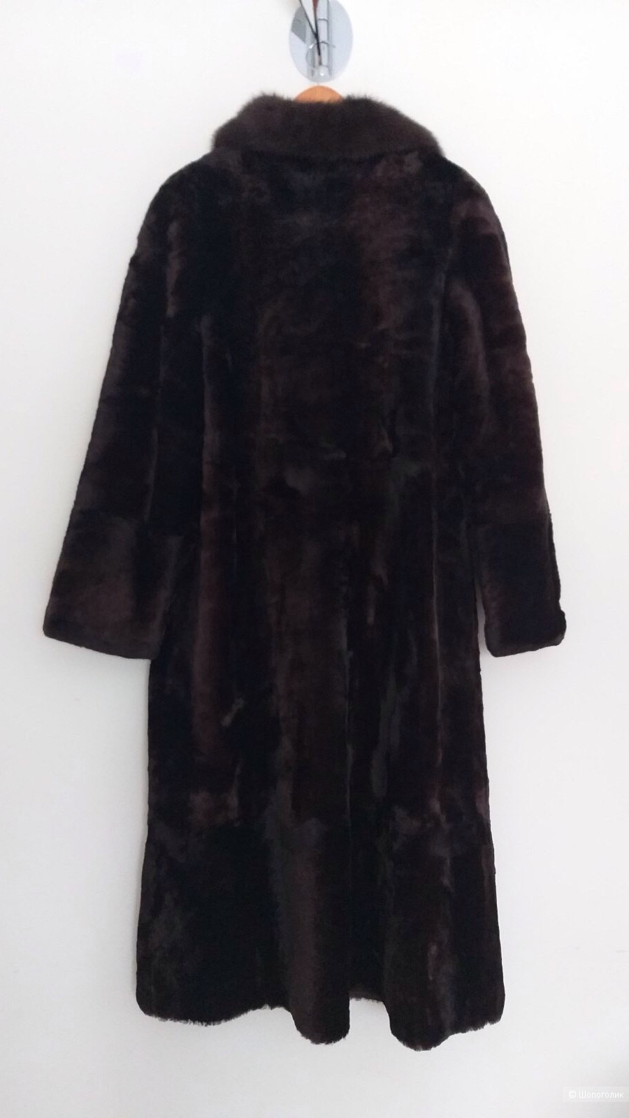 Шуба натуральная овчина ( мутон) Альянс Fur, размер 50- 52-54