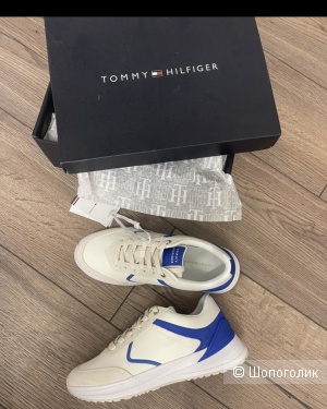 Кожаные кроссовки Tommy Hilfiger, размер 37