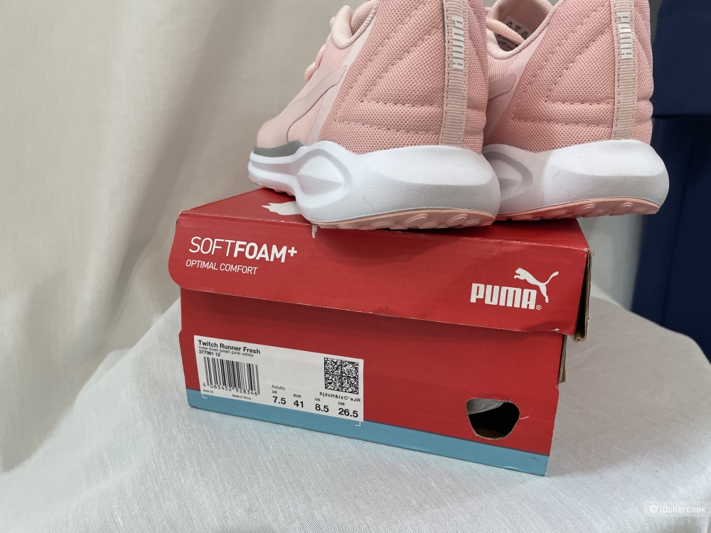 Puma кроссовки р.40-40,5