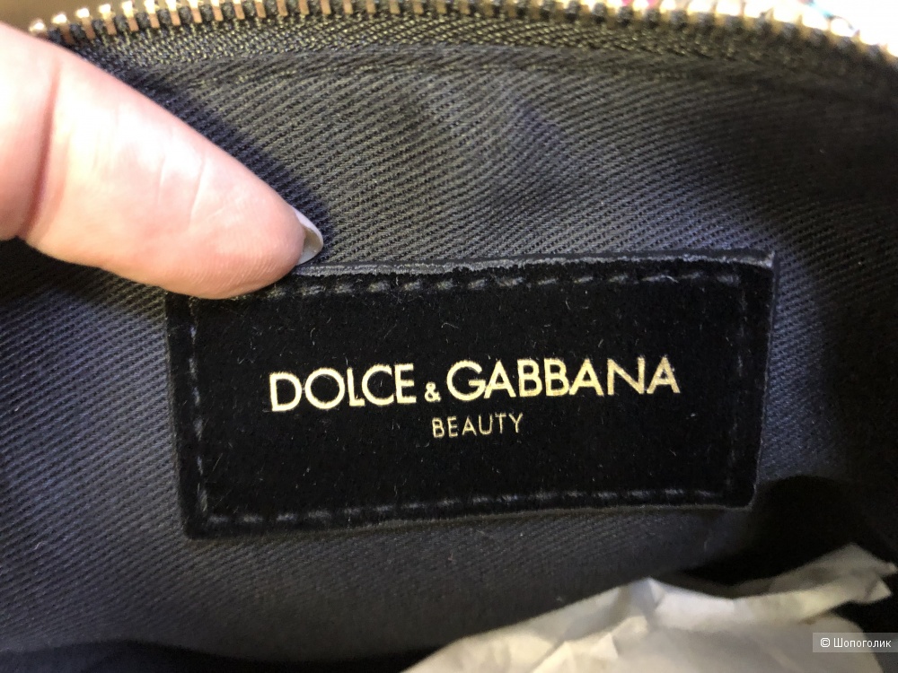 Косметичка Dolce Gabbana, велюр