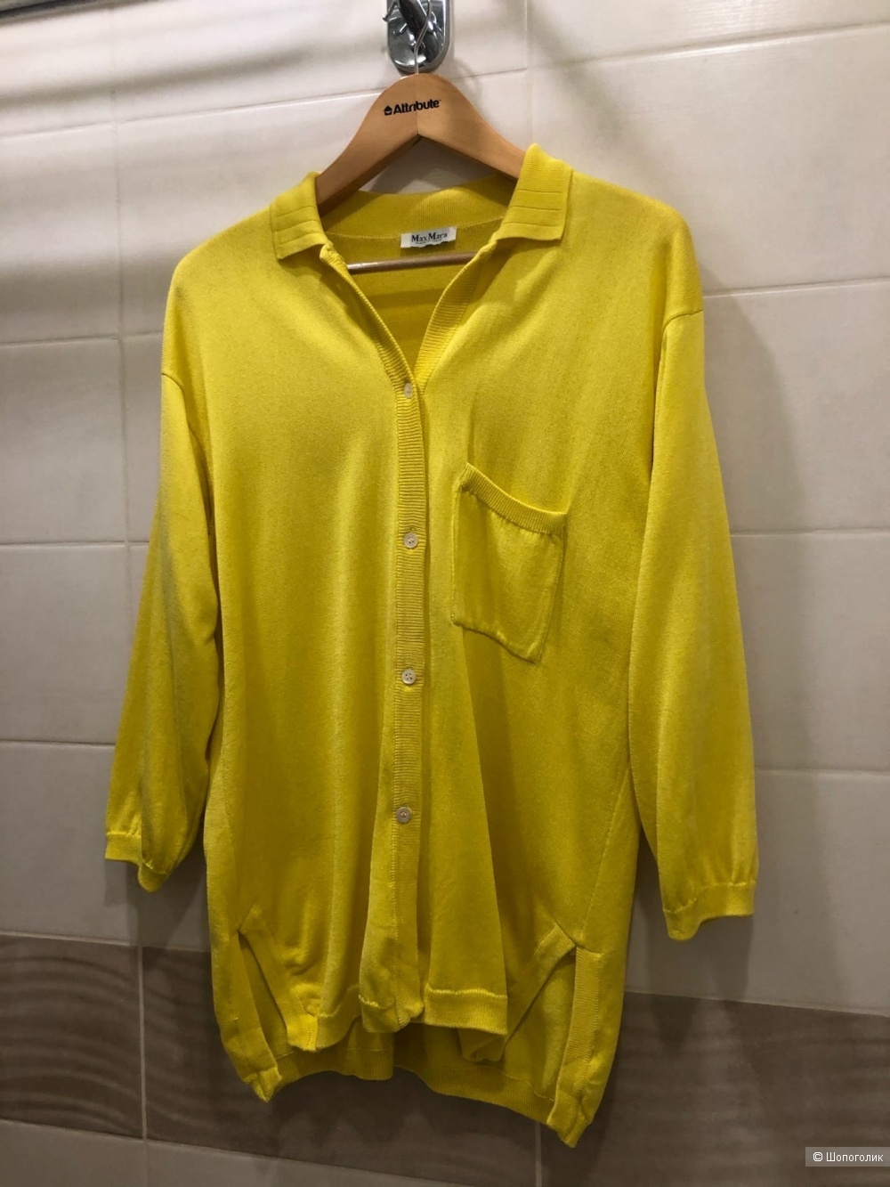 Кардиган -рубашка от Max Mara.Размер L-XXL