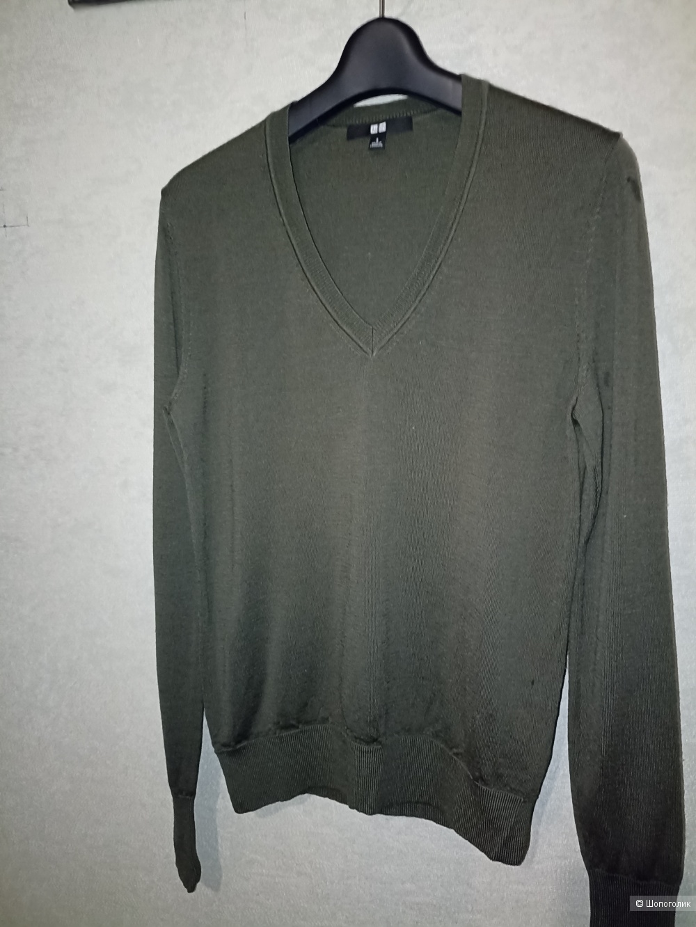 Uniqlo extra fine Merino wool джемпер р. S