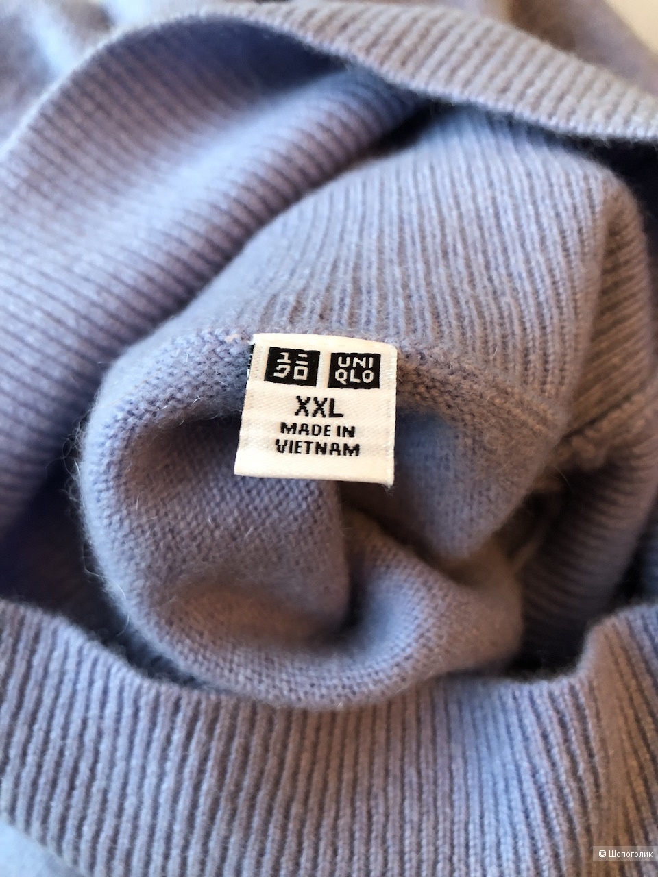 Кашемировый свитер Uniqlo, размер XXL