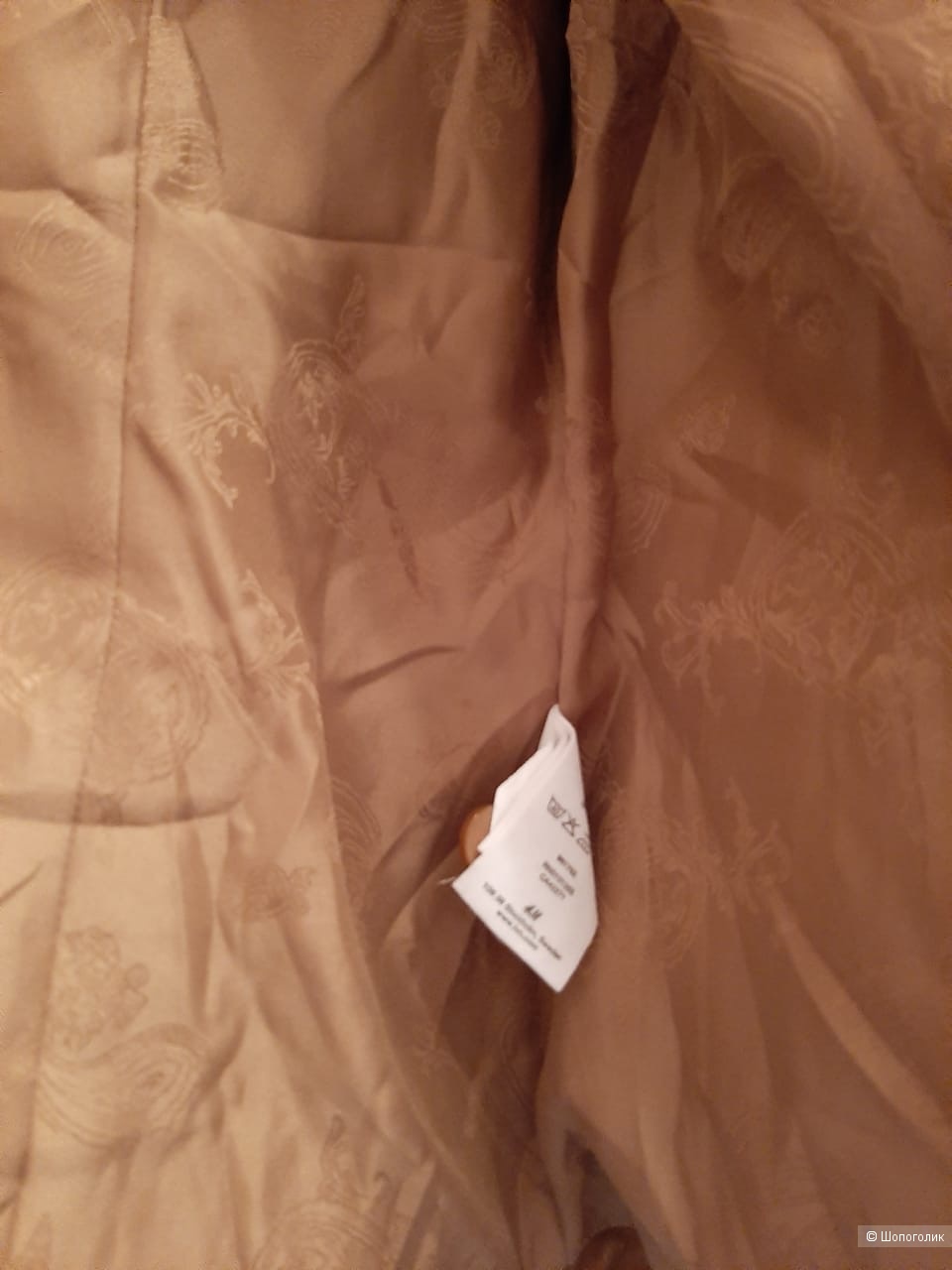 Пиджак h&m маркировка 44