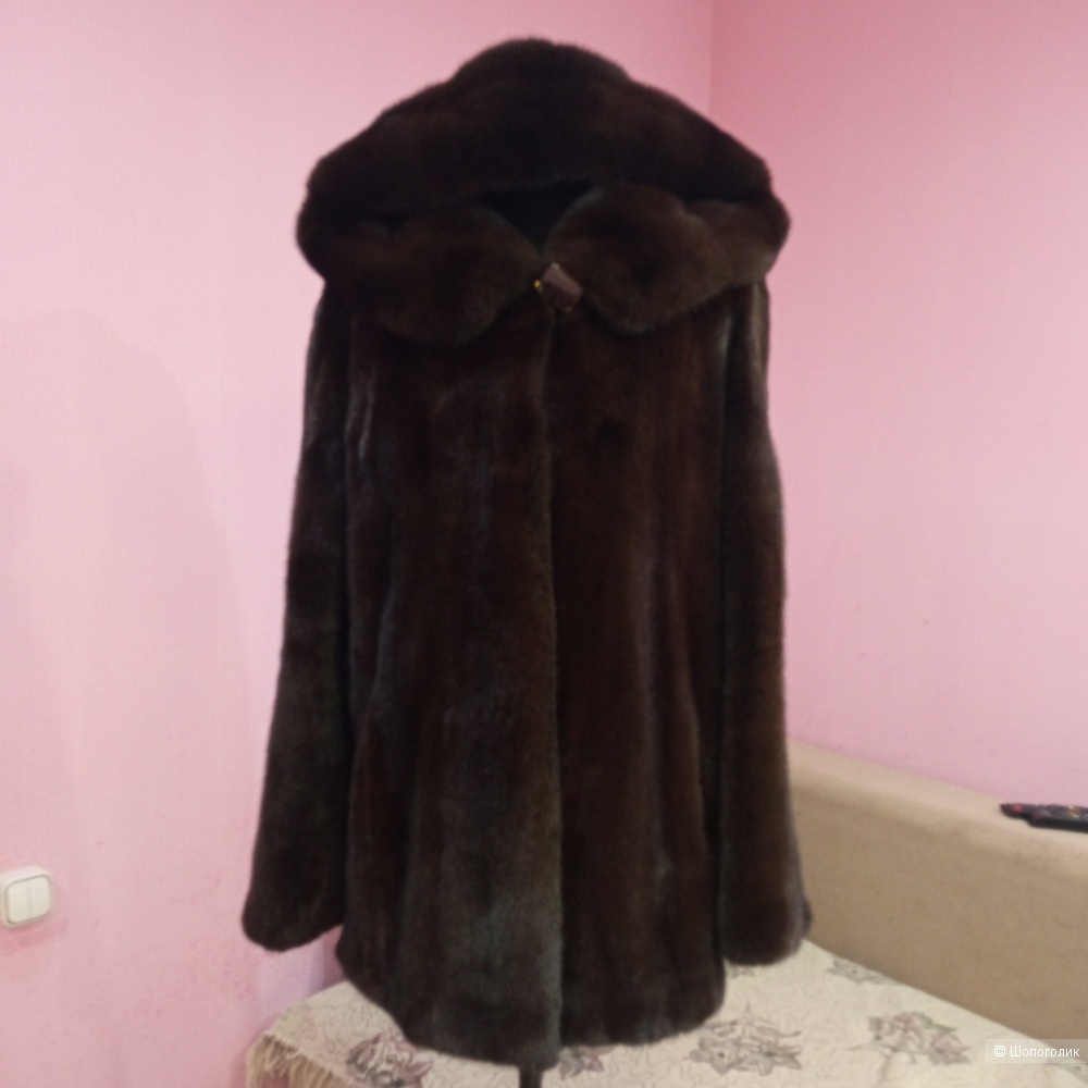 Шубка норковая  D fur collection  46- 48 размер