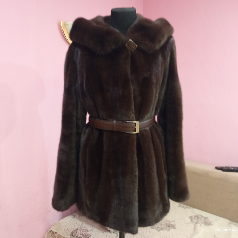 Шубка норковая  D fur collection  46- 48 размер