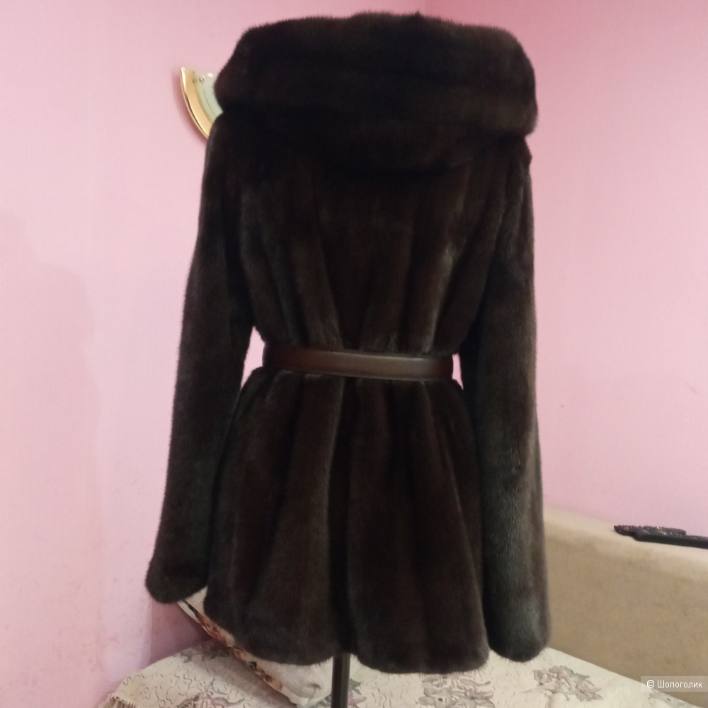 Шубка норковая  D fur collection  46- 48 размер