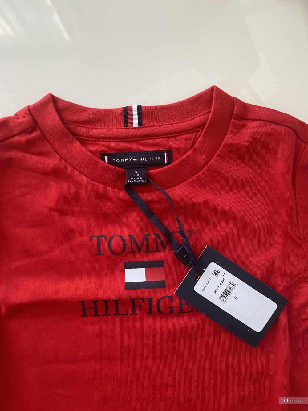 Футболка для мальчика Tommy Hilfiger, размер 5т