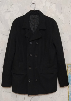 Пальто шерстяное Zara, XL