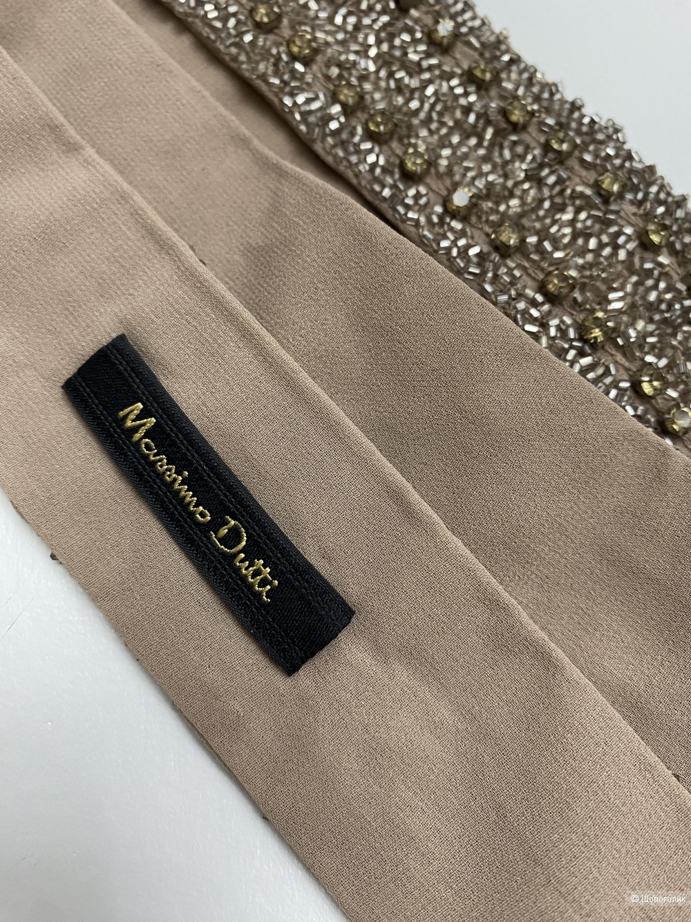 Расшитый пояс massimo dutti one size