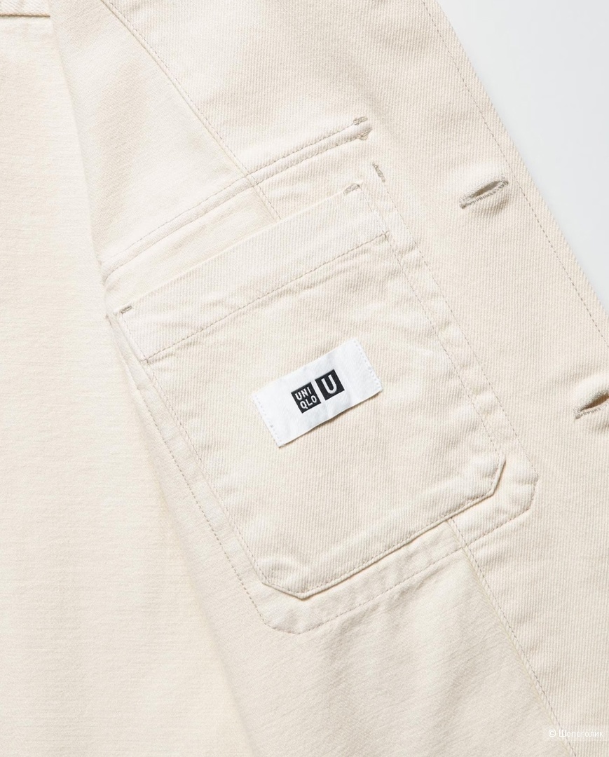 Женская джинсовая рубашка-пиджак Uniqlo U в размере М