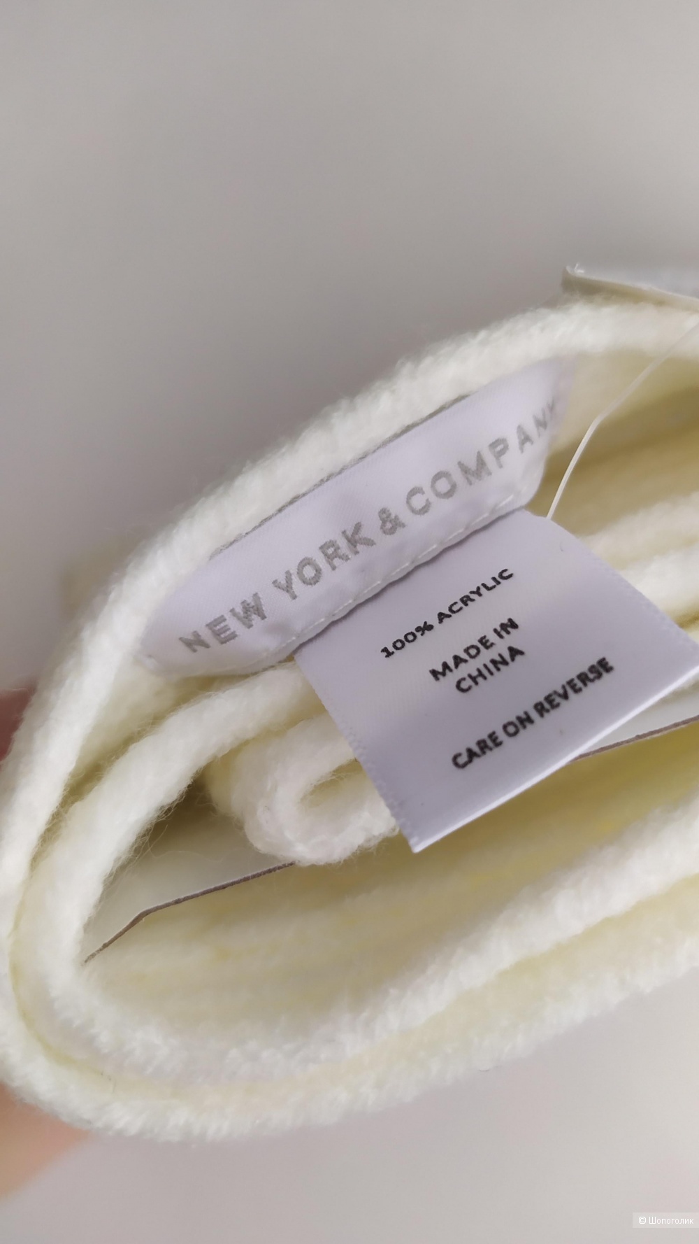 Комплект шарф и перчатки New York & Company, one size