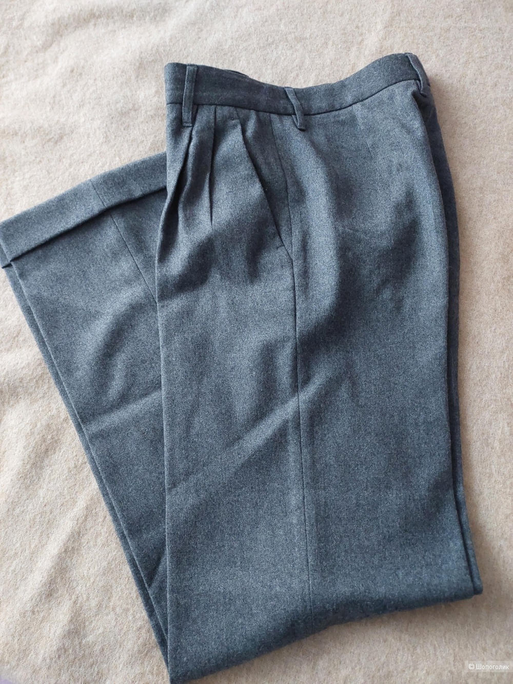Шерстяные женские брюки Moschino Cheap & Chic, it 38