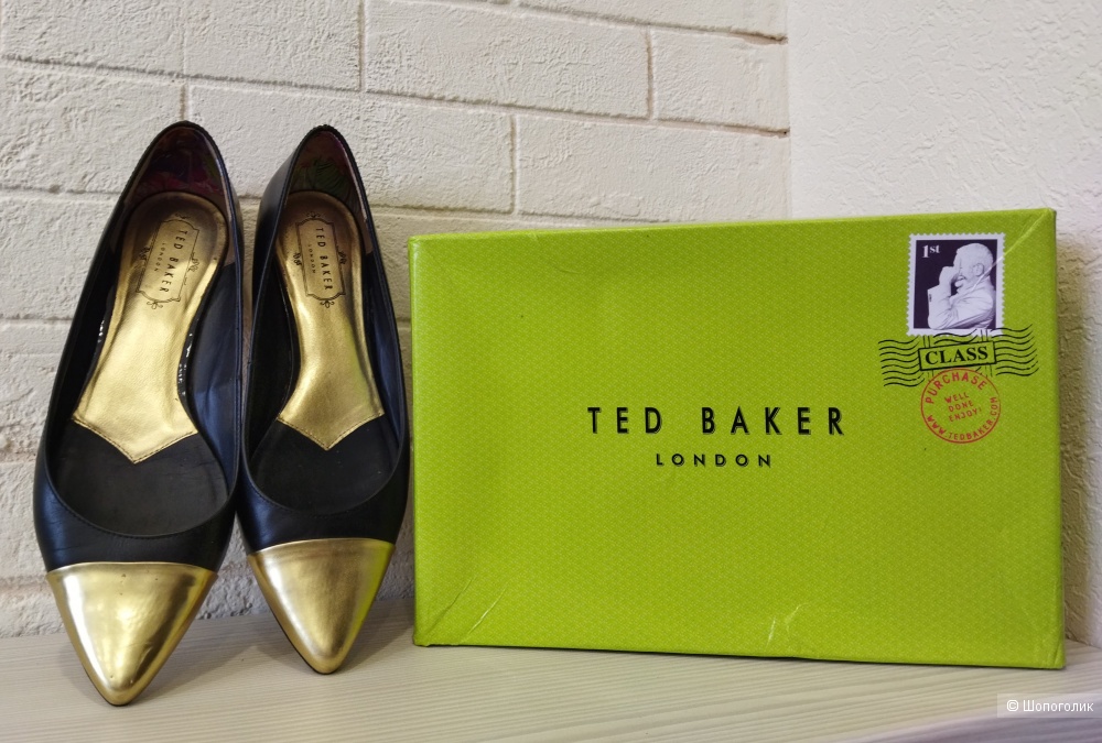 Балетки туфли Ted Baker р.38-39 6UK