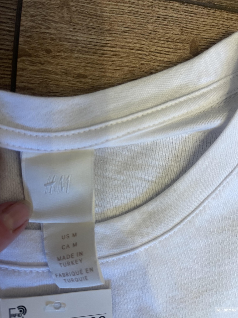Льняные брюки H&M + футболка H&M размер М