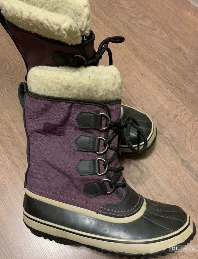 Зимние ботинки Sorel /сноубутсы женские 38-38,5., в магазине Другой магазин  — на Шопоголик