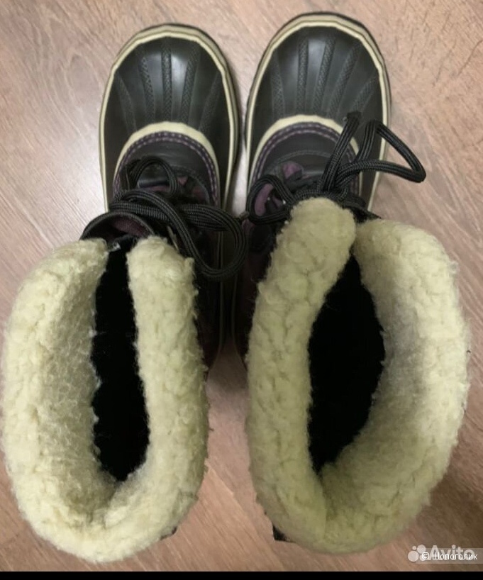 Зимние ботинки Sorel /сноубутсы  женские 38-38,5.