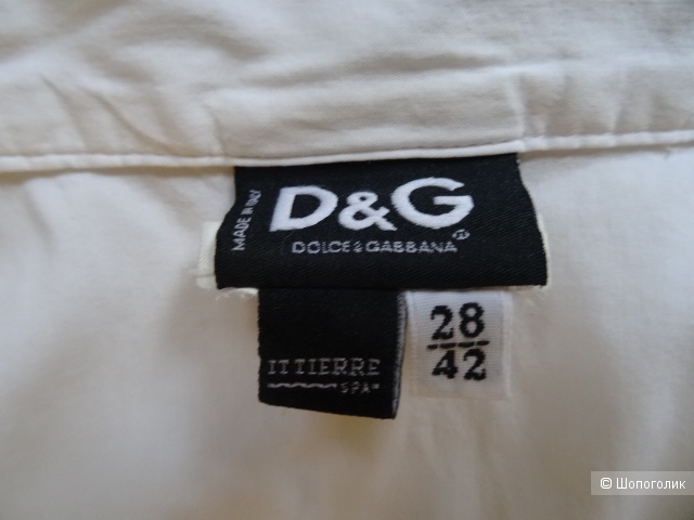 Рубашка (блузка) d&g, размер 28