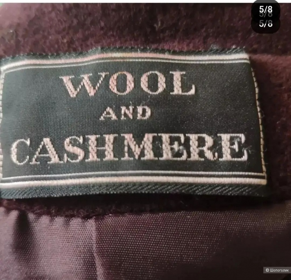 Пальто Wool and Cashmere р.46-48-50