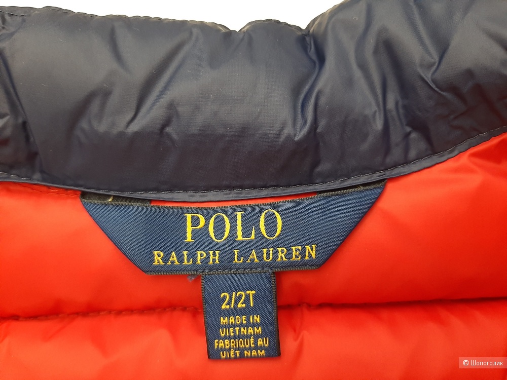 Пуховый жилет Polo Ralph Lauren на мальчика 2 года