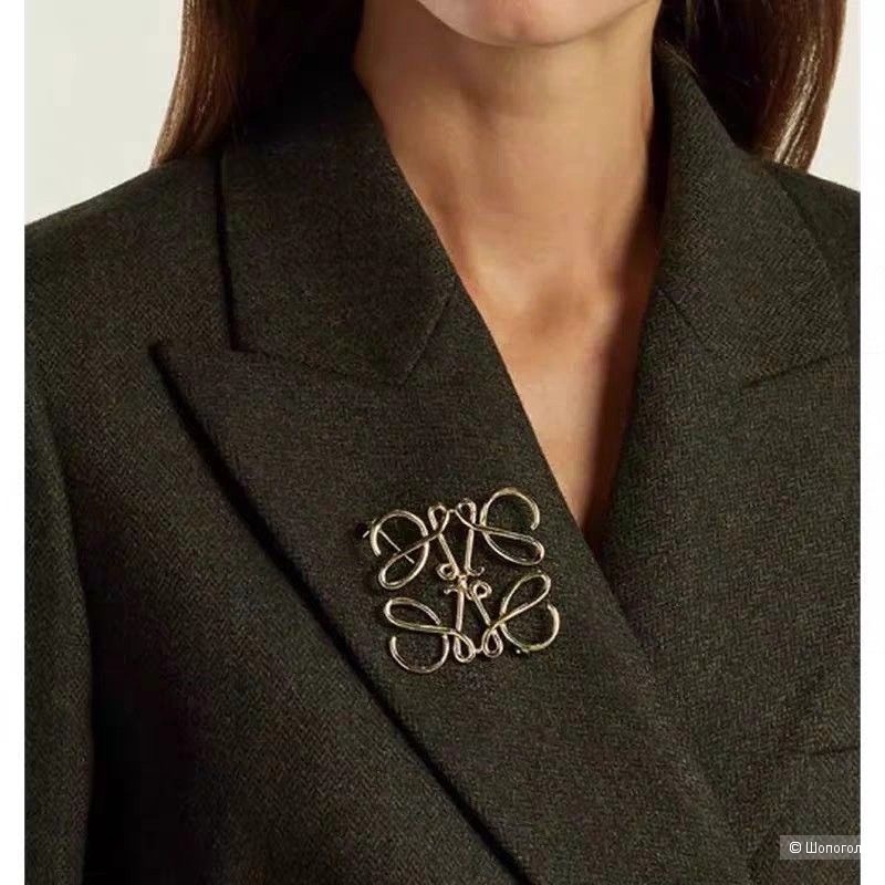 Брошь в стиле Loewe, one size
