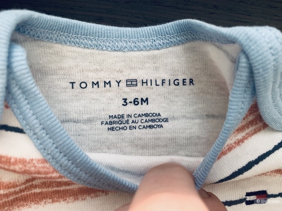 Сет детских боди Tommy Hilfiger, 6-12 месяцев