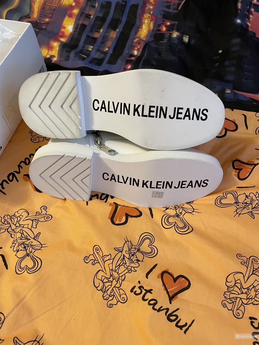 Ботинки Calvin Klein раз.38