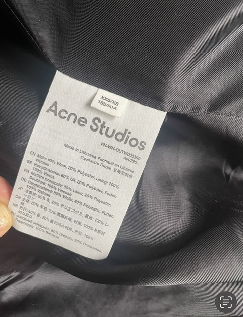 Пальто-рубашка Acne Studios