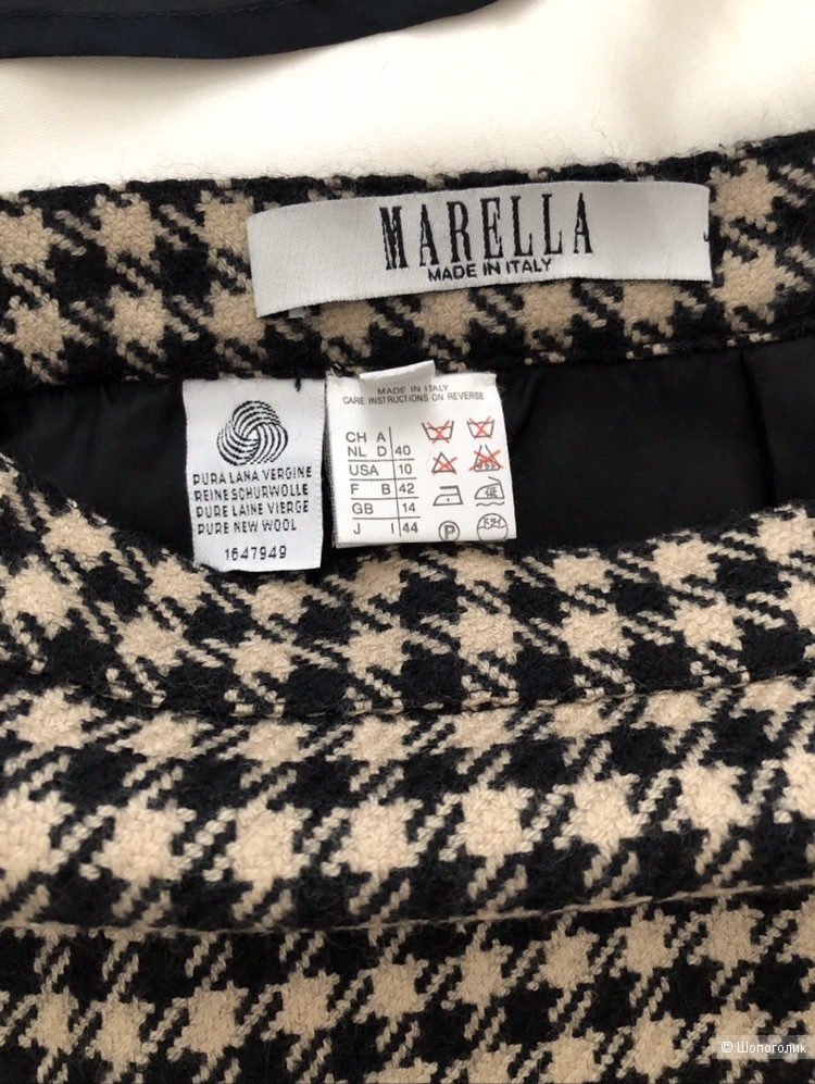Шерстяная юбка Marella размер S-M