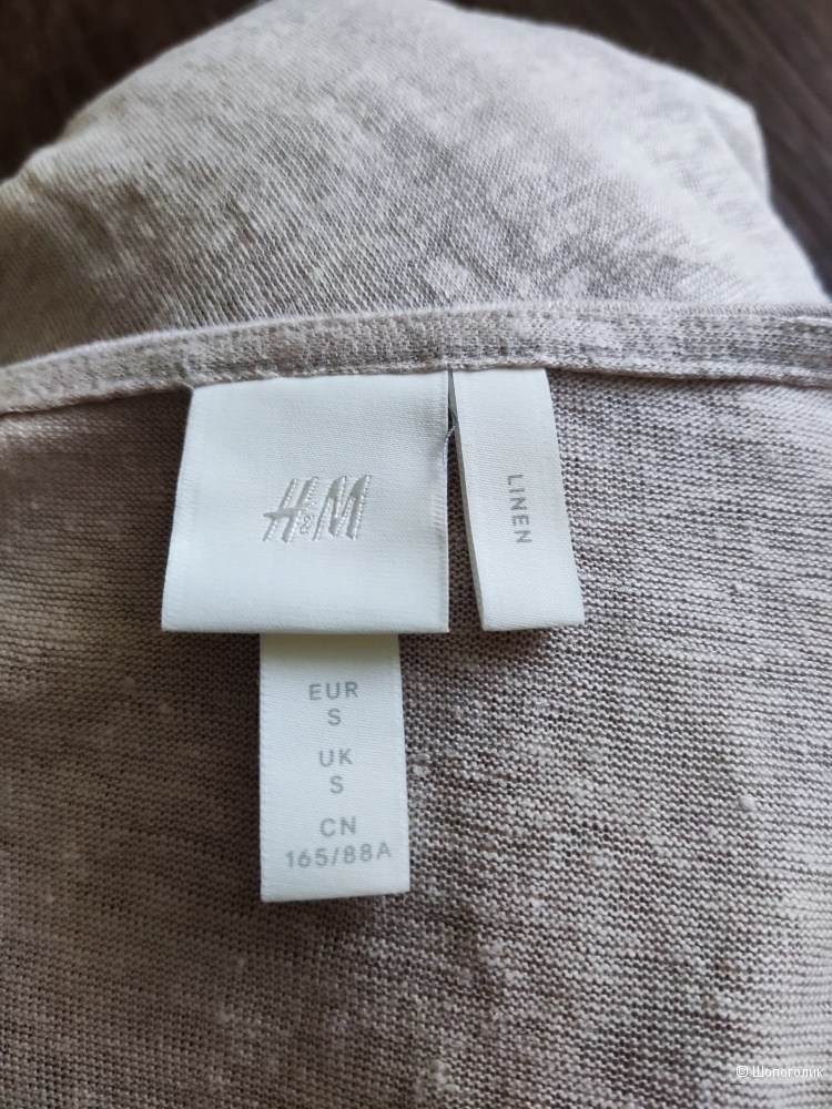 Лонuслив/джемпер льняной от  H&M  размер S