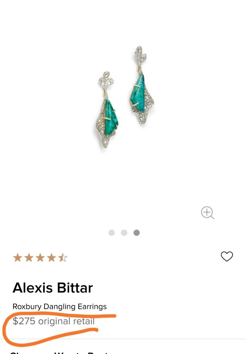 Серьги Alexis Bittar