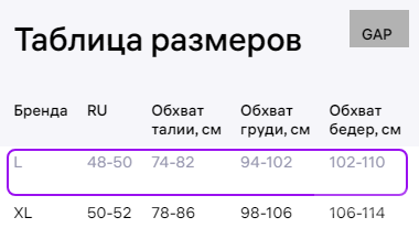 Женская рубашка «Gap», размер 48-50