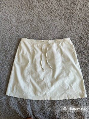 Бежевая хлопковая юбка, Bhs, 50-52 р