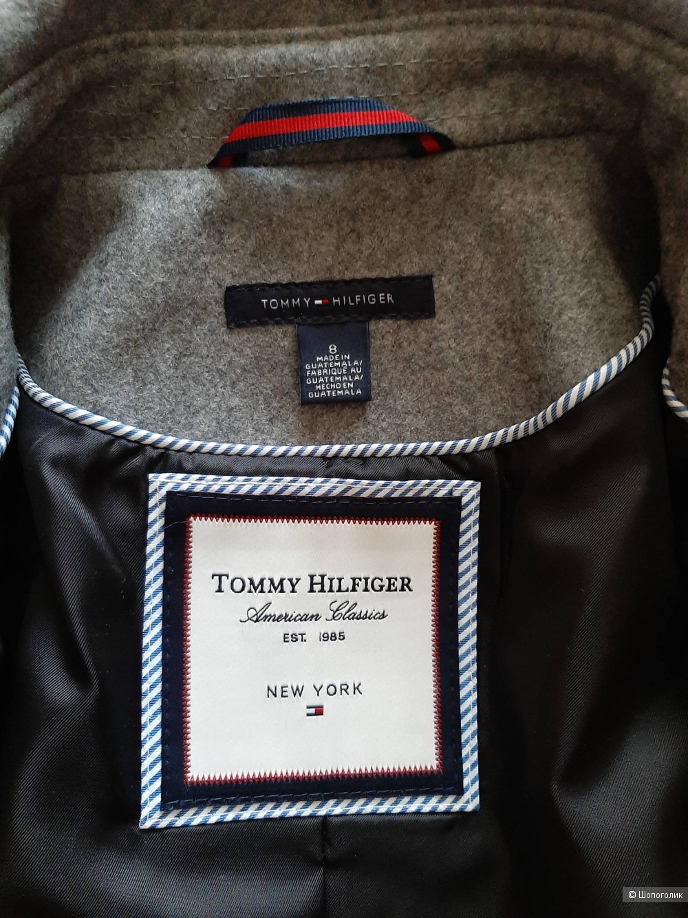 Пальто Tommy Hilfiger, размер 8 (44-46-48)