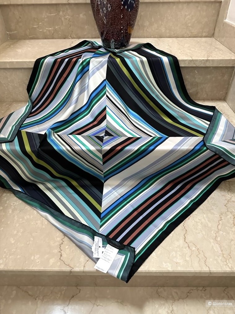 Шелковый платок Marina Rinaldi(Max Mara) 90x90 см