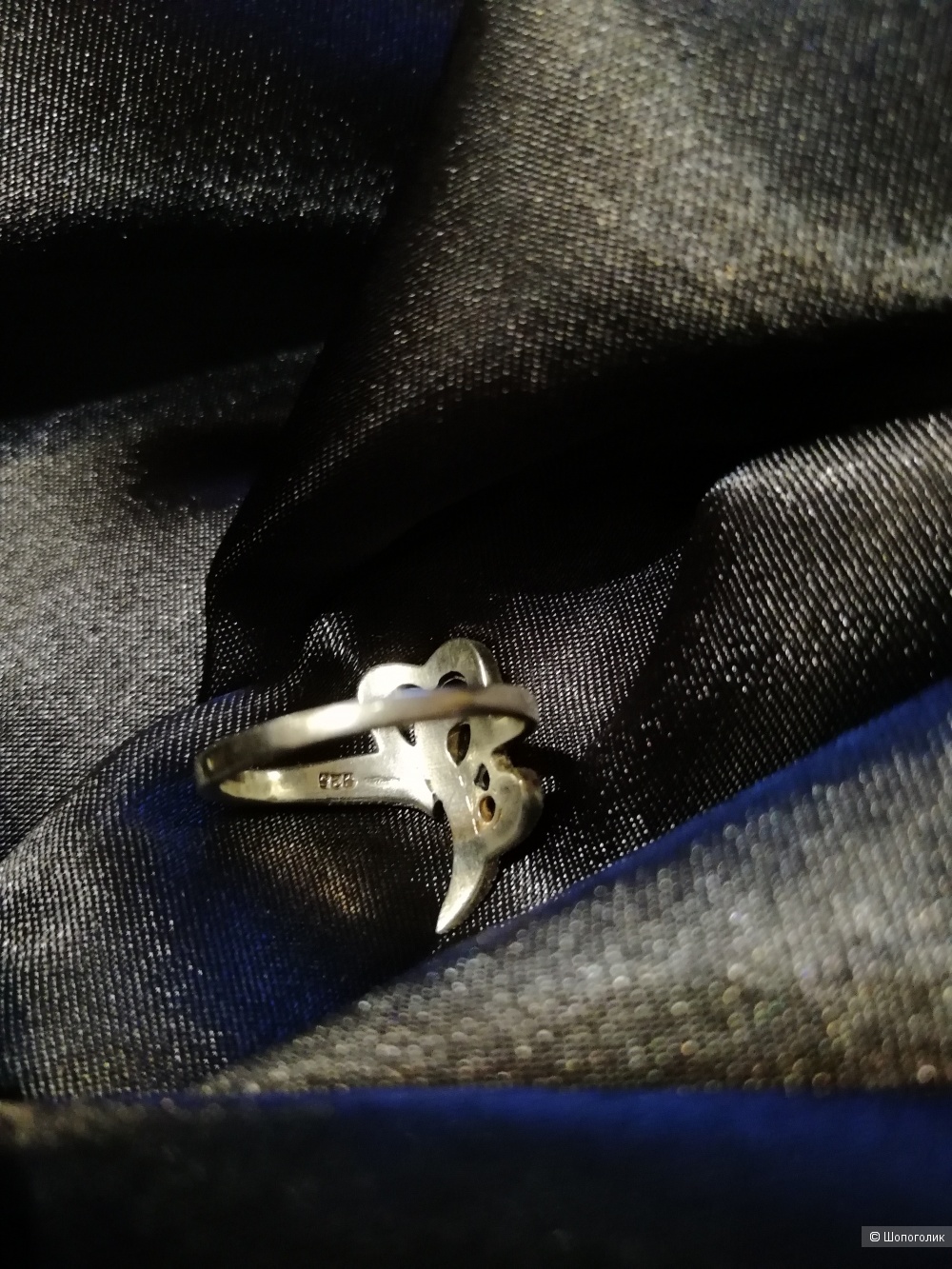 Кольцо, серебро 925 проба, марказиты/бирюза, размер 18,5