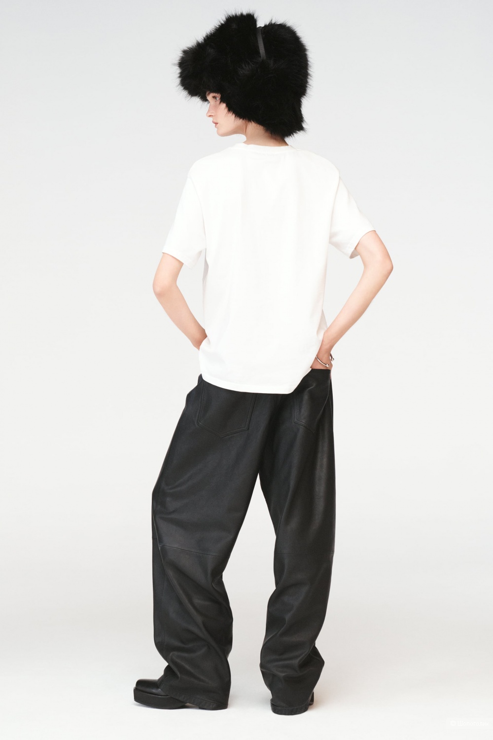 Брюки - багги  Steven Meisel x Zara, размер 36