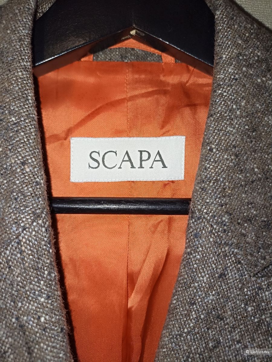 SCAPA  твидовый жакет р. 44