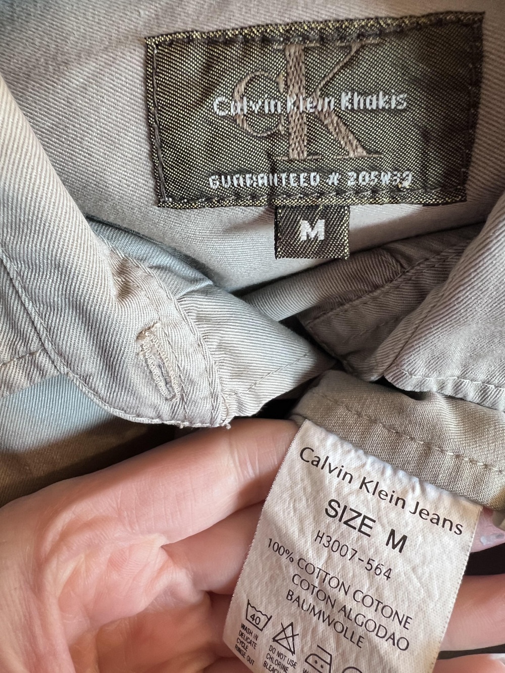 Рубашка Calvin Klein размер 46-48