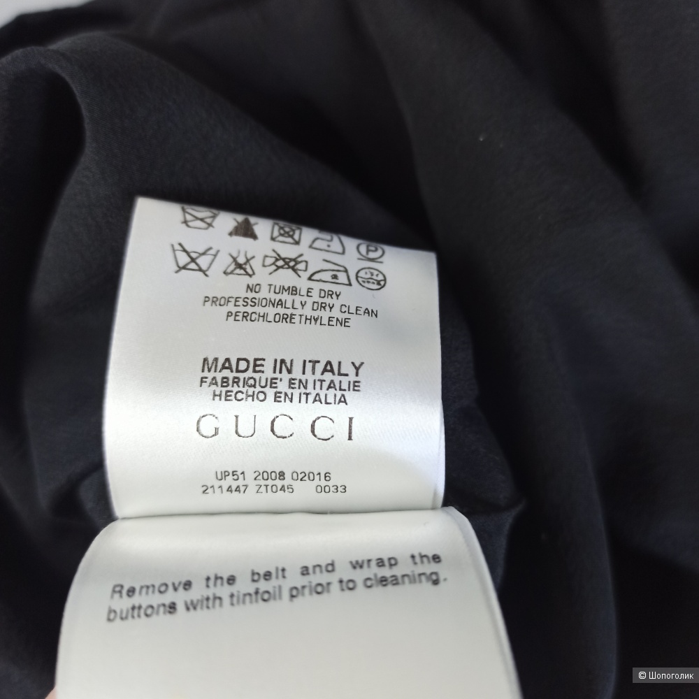 Шёлковое платье Gucci S