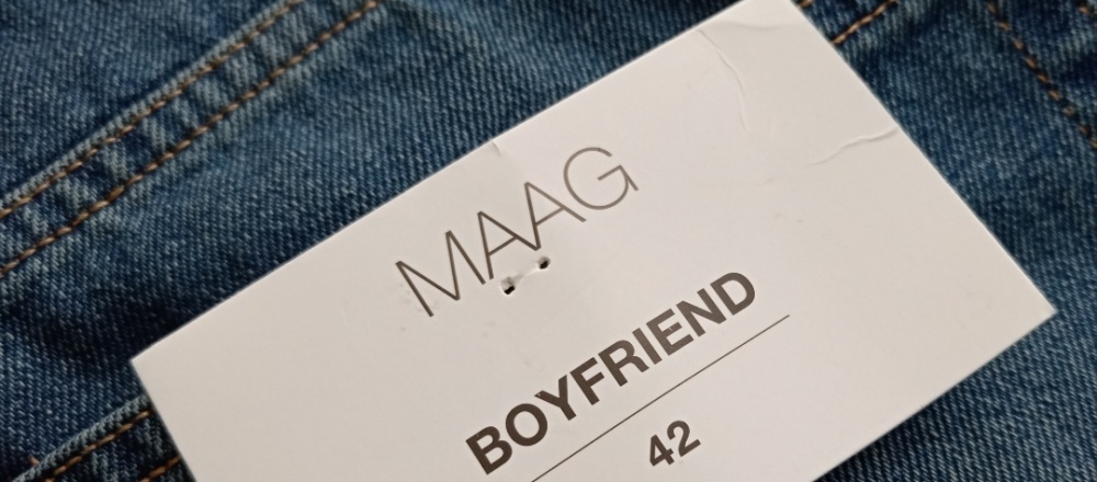 Хлопковое джинсы MAAG 48 размер