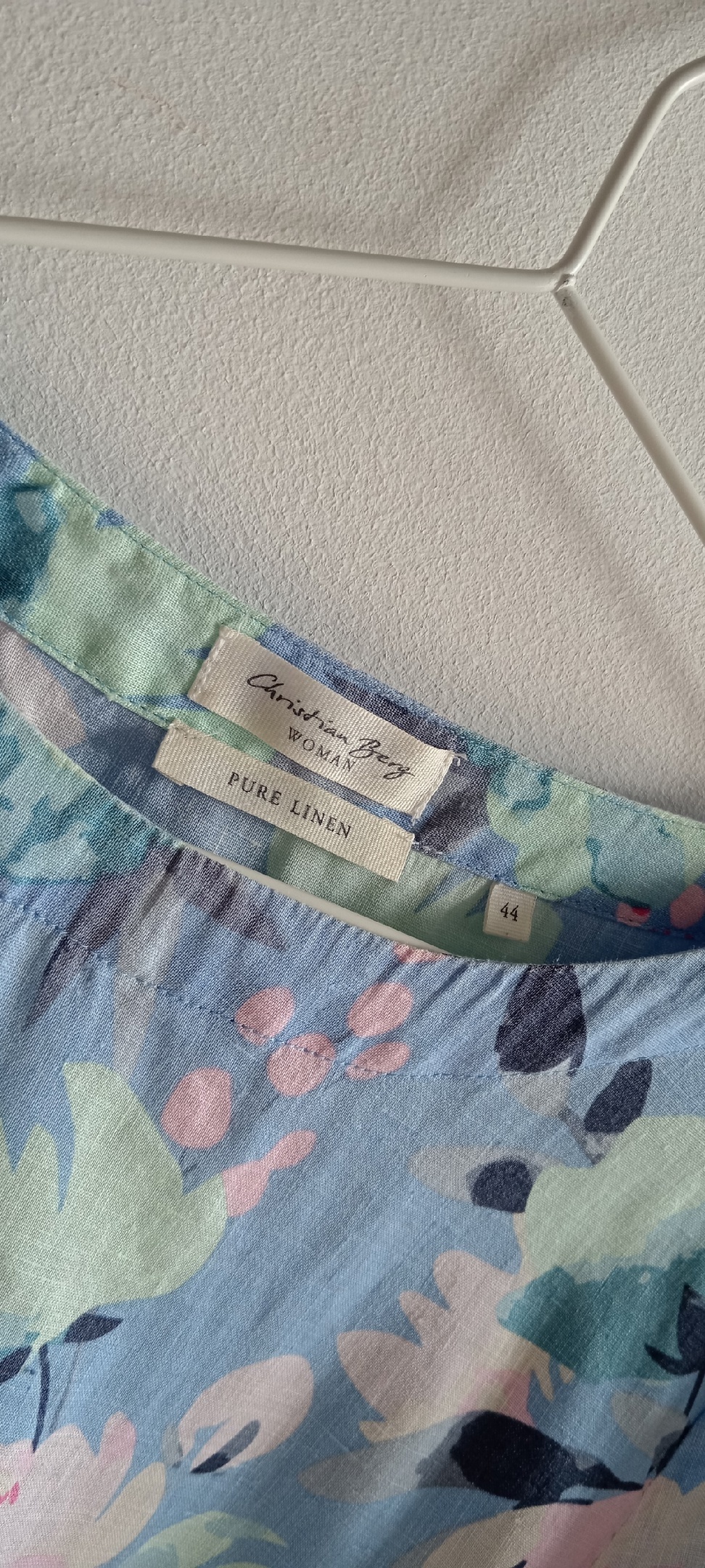 Льняная блузка Christian Berg 50 размер