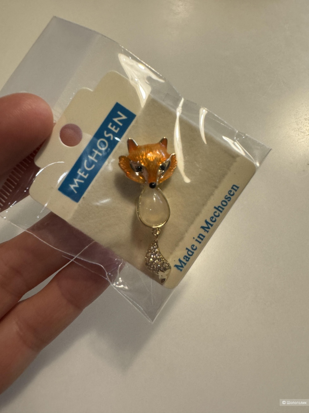 Брошь лисичка Fox, one size